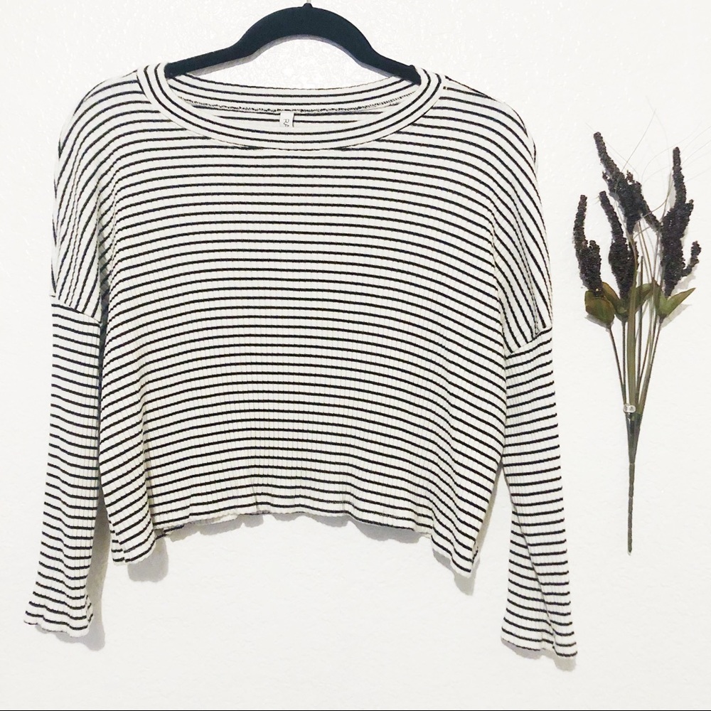 Rachel Pally Striped Crop Top